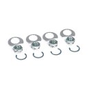 Stage 8 exhaust nut mount kit chrome