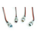 Custom LED indicator light. 5/16", blue
