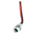 Custom LED indicator light. 1/4", green