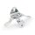 OEM Style Motorhalter chrom für Harley Softail 06-17