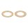 Flywheel thrust washer set, bronze