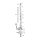 GW, tappet block mount kit. Allenhead, chrome