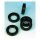 JAMES WHEEL/SWINGARM SEAL. RUBBER OD