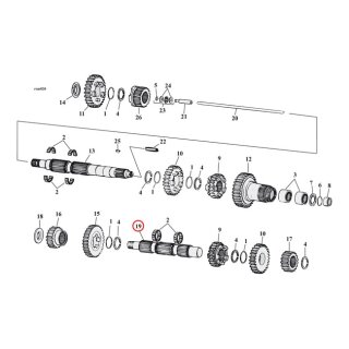 ANDREWS COUNTERSHAFT, TRANSM.