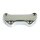 Smooth chrom Lenker Riser Klemme Klemmung für Harley Sportster Softail