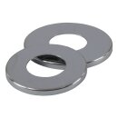 Lenkkopflager Staubschutz Kappen Set chrom für...