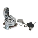 FL style ignition switch, electronic. Round key, chrome
