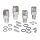 S&S, 86-90 Sportster billet tappet block set. Polished