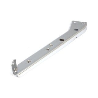 Bracket, for saddlebag support bar. Chrome. Right side