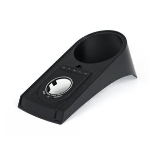 Alu Dash Cover Tachohalter schwarz für Harley FLST Softail 11-17