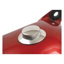 Tankdeckel set chrom pop up für Harley Dyna Softail Touring FXR 83-95