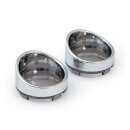 TURN SIGNAL LENS WITH VISOR