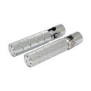 BOMBER FOOTPEG SET, KNURLED ALUMINUM