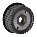 FRONT PULLEY 1 1/2 INCH, 8MM, 39T.