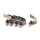 Spring clip, brake caliper. Front