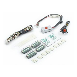 Multicolor LED light pod kit (8 light pods)