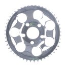 REAR SPROCKET, CHROME. 48T