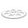 REAR SPROCKET, CHROME. 51T