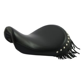 LePera, Sanora solo seat. Smooth with fringes