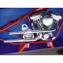 Dragtron Star Luftfilter chrom für Harley Dyna Softail Sportster Modelle 88-22