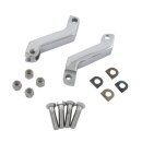 Foot peg extender set. Chrome