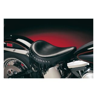 LePera, Sanora solo seat. Smooth with fringes