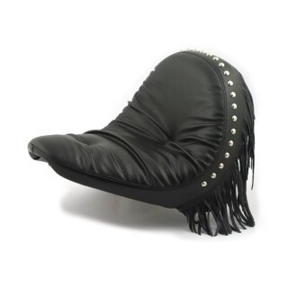 LePera, Monterey solo seat. Regal Plush with fringes