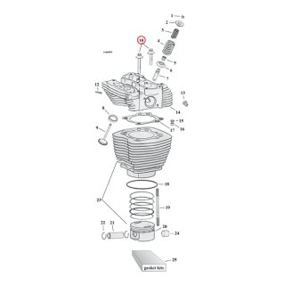 GW, 12-point head bolt kit. Chrome