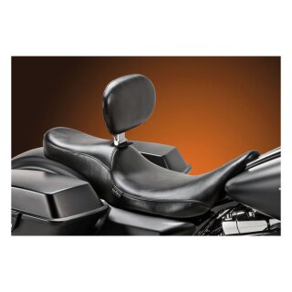 LePera, Silhouette 2-up seat. With rider backrest