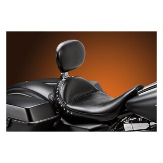 LePera, Monterey solo seat. With rider backrest