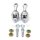 DUAL HEAD VENT KIT, BULLET