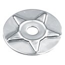 STAR WASHERS, CHROME PLATED