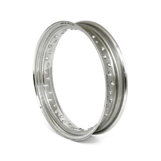 STAINLESS RIM 3.50 X 16. 40 SPOKE