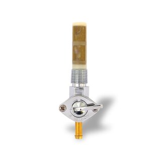 Early Style Benzinhahn gerade für Harley Modelle 57-75