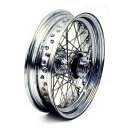 CHROME WHEEL, SS SPOKES, 3.00 X 16