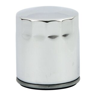 Ölfilter Chrom für Harley Twin Cam M8 99-20