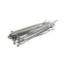 MCS, cable straps. 11" (28cm). Chrome