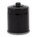 MCS, spin-on oil filter with top nut. Black