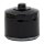 MCS, spin-on oil filter with top nut. Black