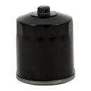 MCS, spin-on oil filter with top nut. Black