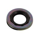 James, rocker box washers. Steel with bonded rubber