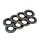 James, rocker box washers. Steel with bonded rubber