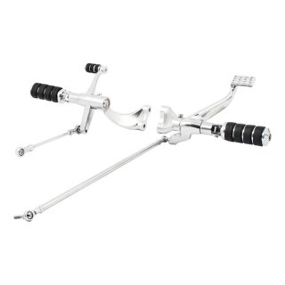 Vorverlegte Fussrastenanlage für Harley XL Sportster Modelle 2004-2013
