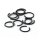 James, retaining rings. Oil pump drive shaft (outer)