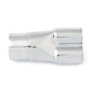 2-1 exhaust collector. Chrome