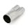 2-1 exhaust collector. Chrome