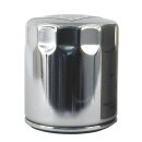Champion Ölfilter verchromt für Harley V-Rod 02-17