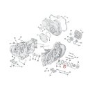 Sprocket shaft bearing assembly