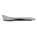 58-66 OEM style Rocket Fishtail muffler 28" long chrome