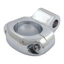 Universal 1" mirror clamp, 5/16" mount hole....